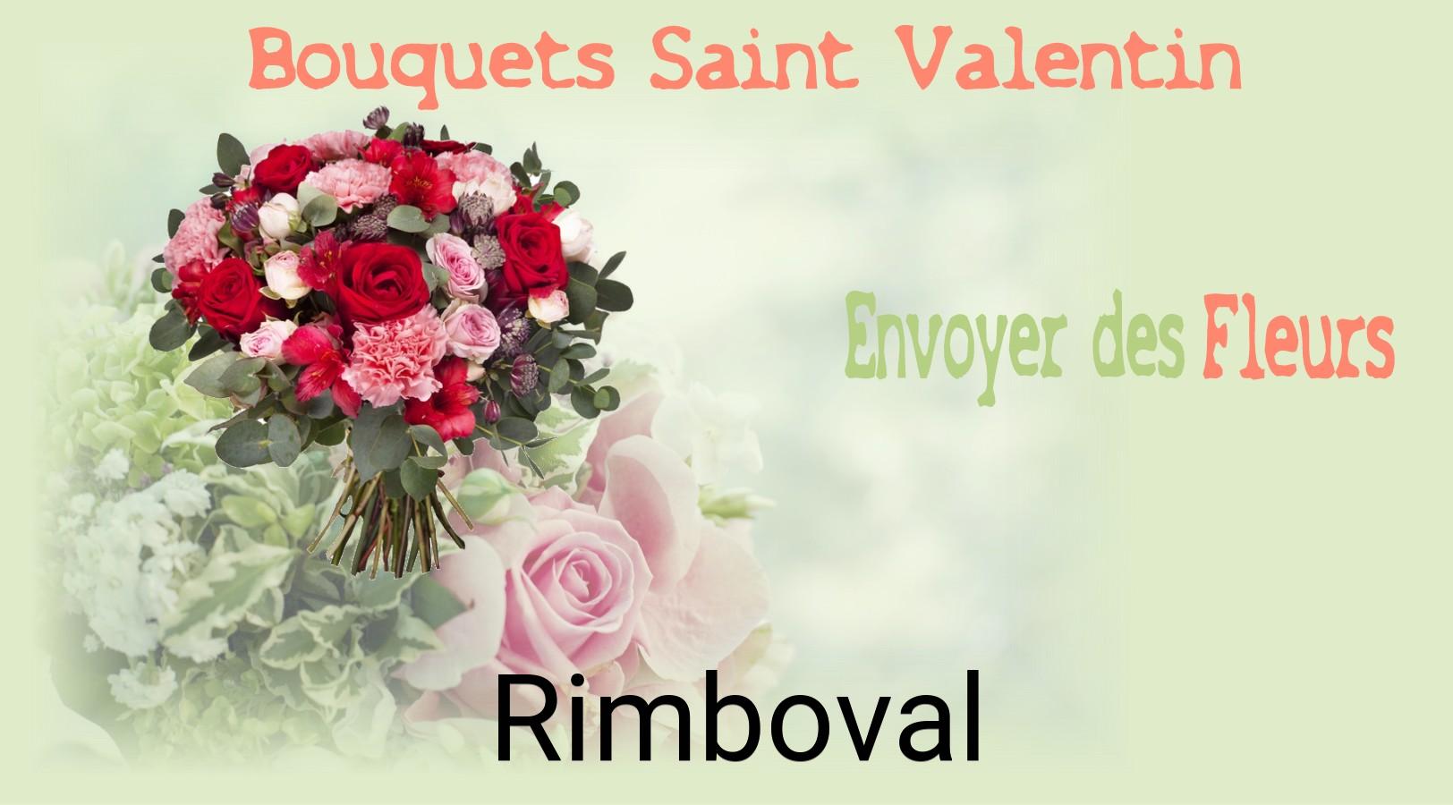 Roses de Saint-Valentin livrées à Rimboval